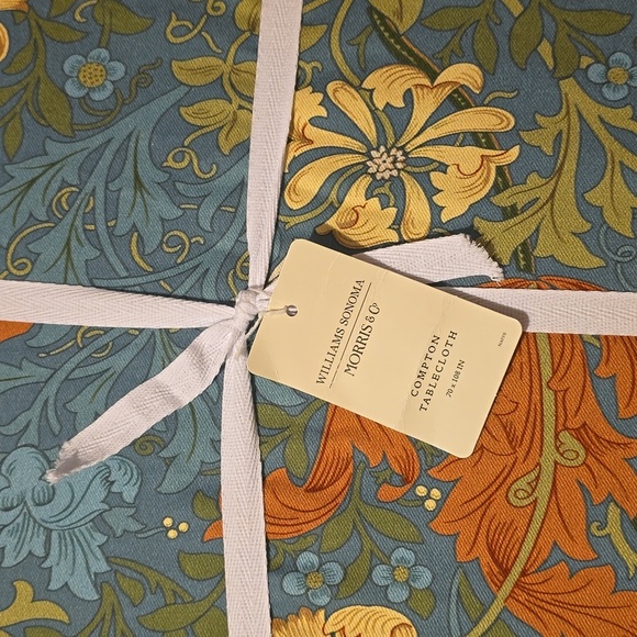 Williams Sonoma MORRIS & CO. Compton Tablecloth,Size 70×108 In, Retail $150.00US - Picture 8 of 15